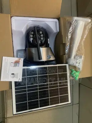 Intelligent Solar PTZ Cameras With Panels + Free Memory Card