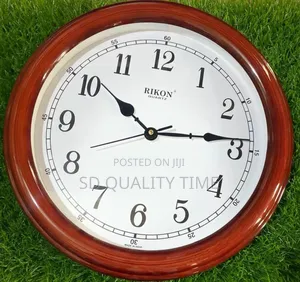 Plain Office Rikon Clock