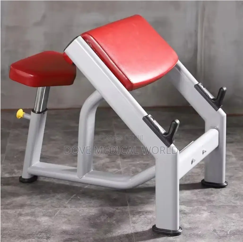 Commercial Preacher Bicep Curl Bench