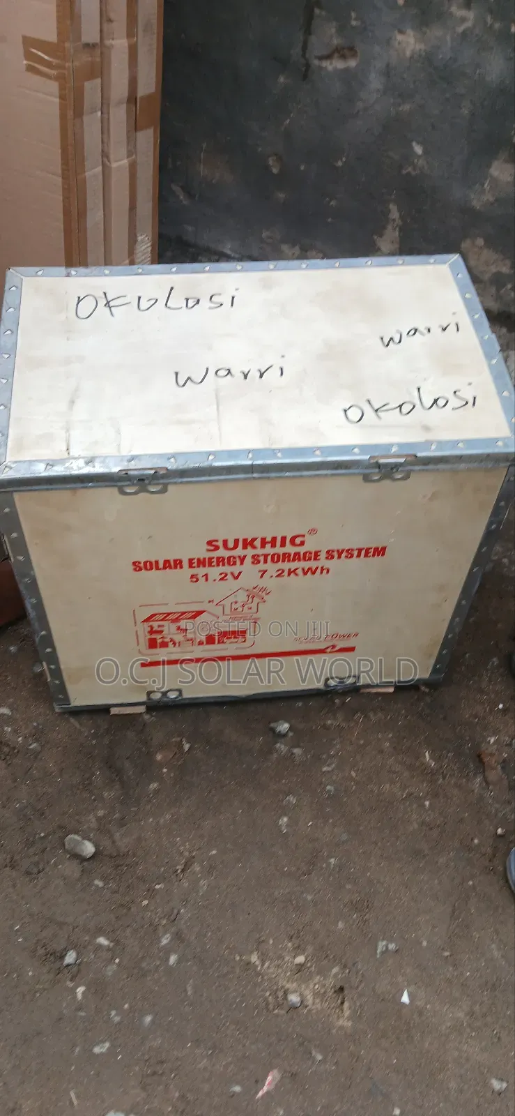 Solar Lithium Iron Battery