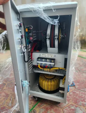 3copper Coil 15kva Central Stabilizer