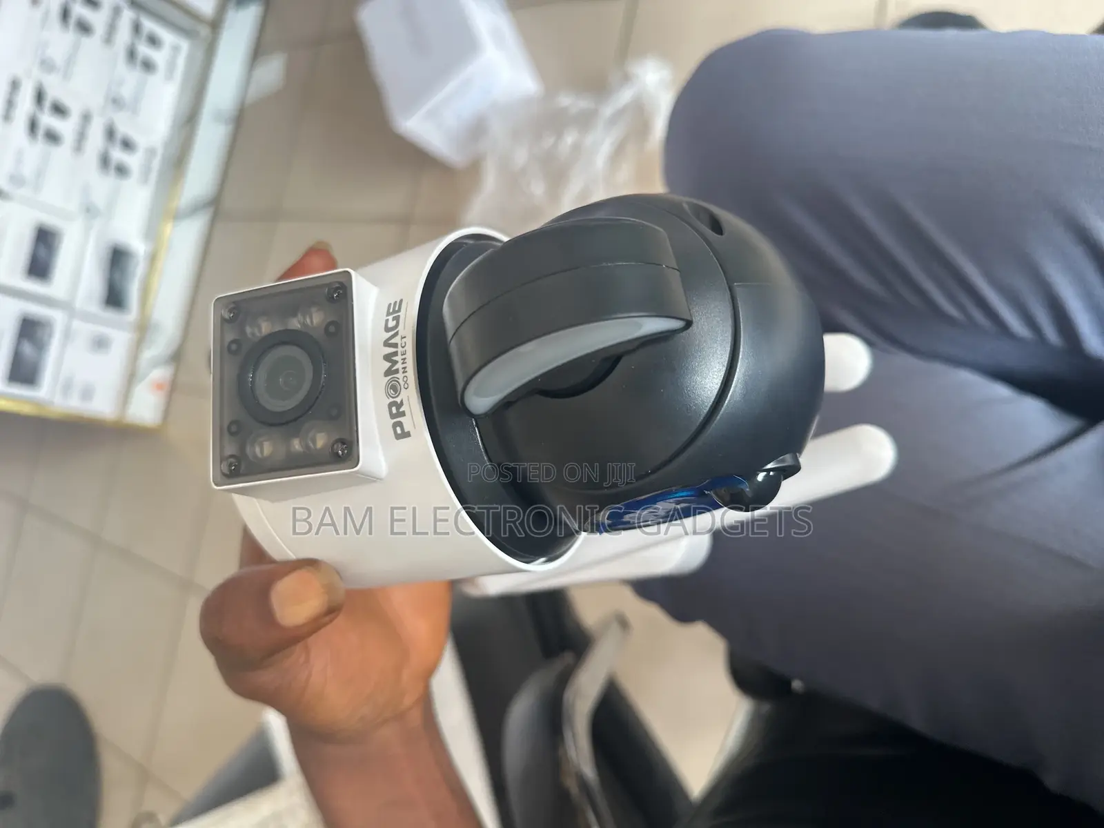 Ubox Solar CCTV Camera With Dual Lens