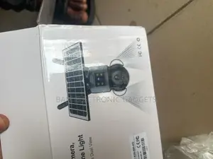Ubox Solar CCTV Camera With Dual Lens