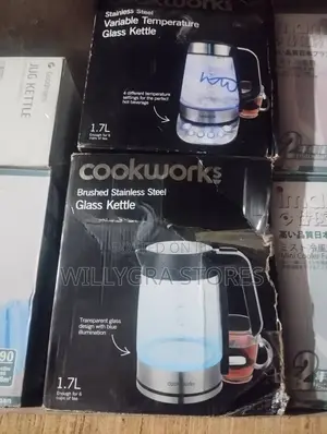 Cookworks 1.7l Variable Temperature Glass Jug Kettle