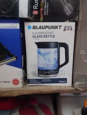 Blaupunkt Illuminating Glass Kettle – Black