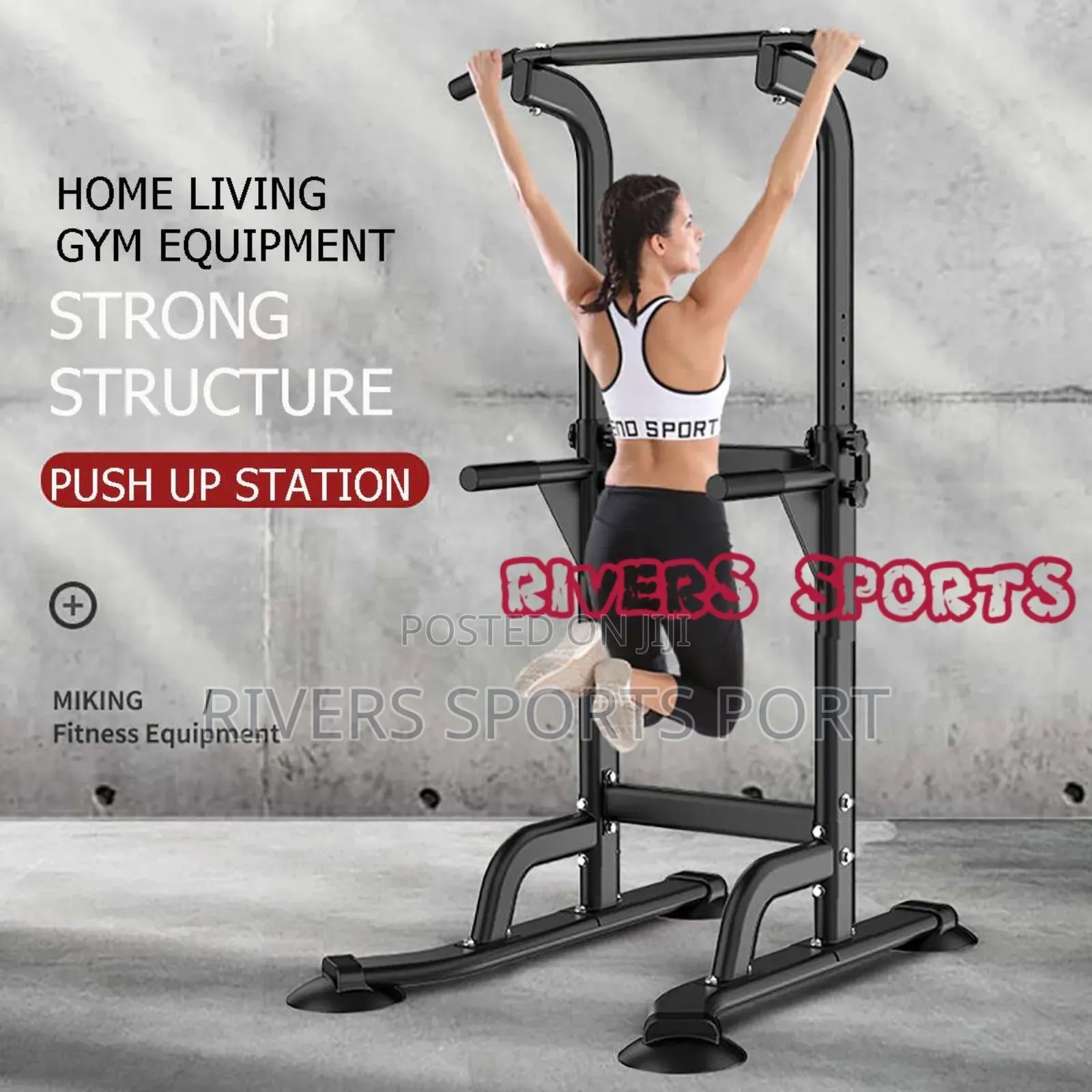 Pull Up Station Power Tower Multifunction Training Equipment