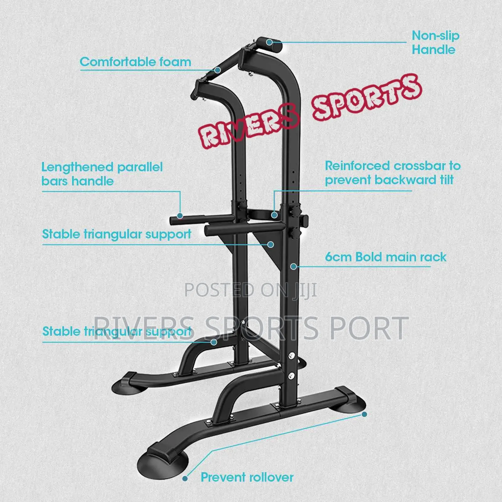 Pull Up Station Power Tower Multifunction Training Equipment
