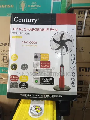 Century Rechargeable Fan