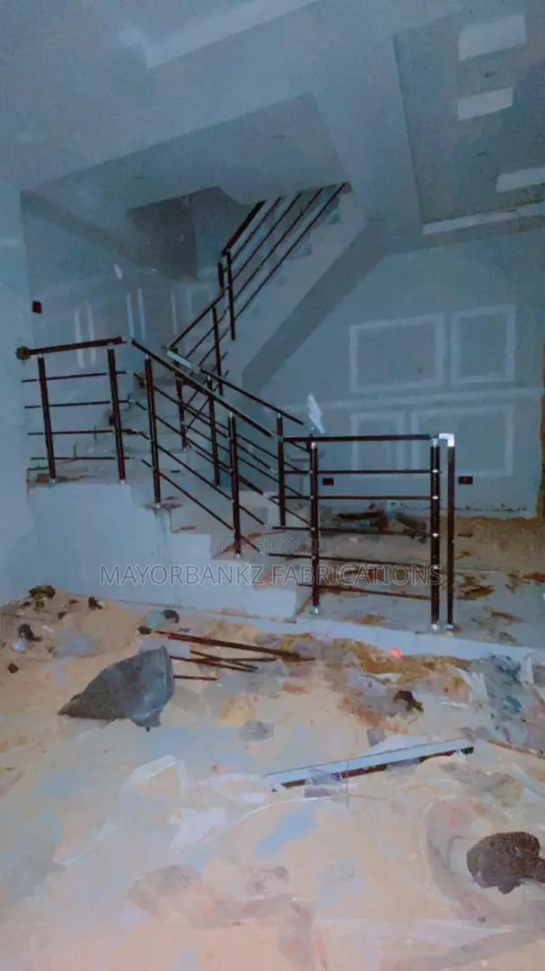 Black Color Aluminium Railings