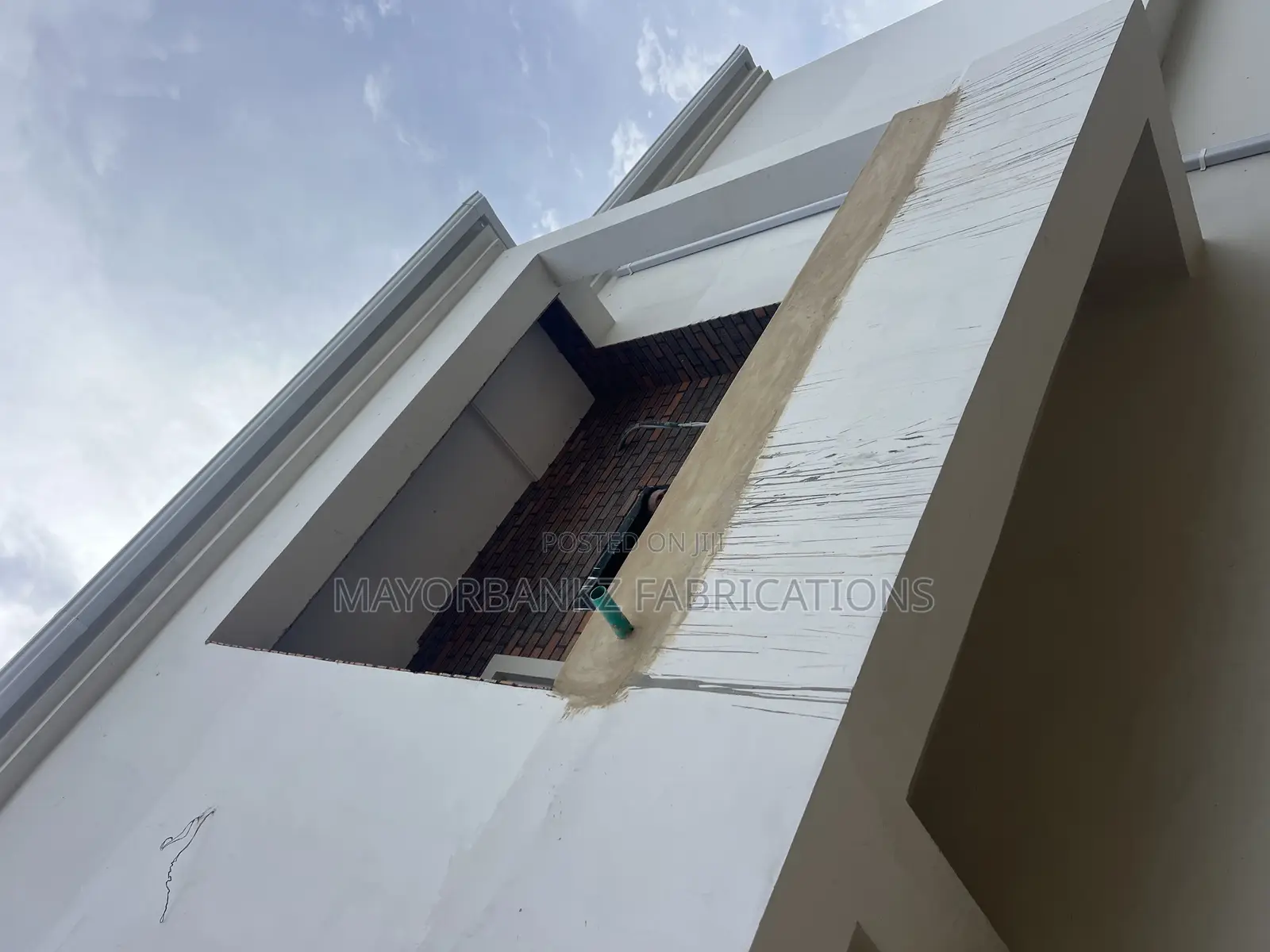 Balcony Railings With Gray Glass
