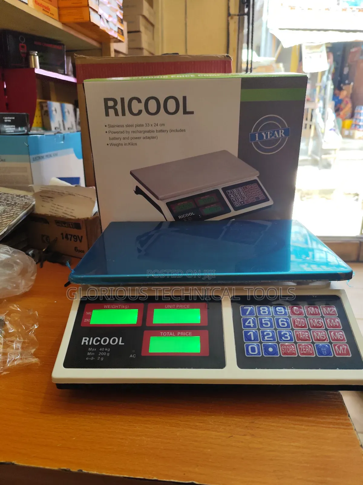 40kg X 2g Ricool Scale