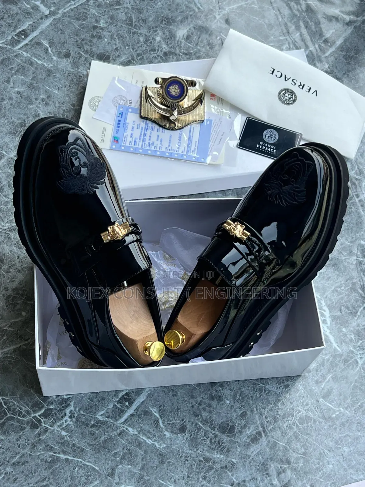 Versace Laced Designers Shoe