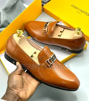 Exclusive Louis Vuitton Brown Color Luxury Shoe