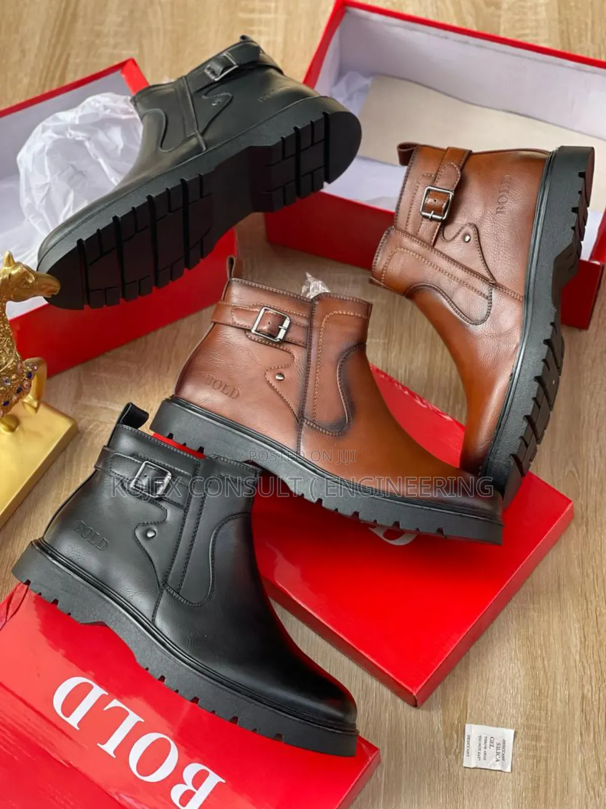 Bold Ankle Men Luxury Designers Shoe