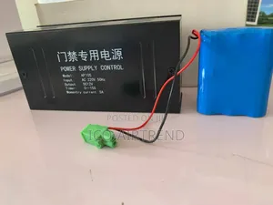 12v /5a Power Supply+ 7ah Lithium Battery for Access Control