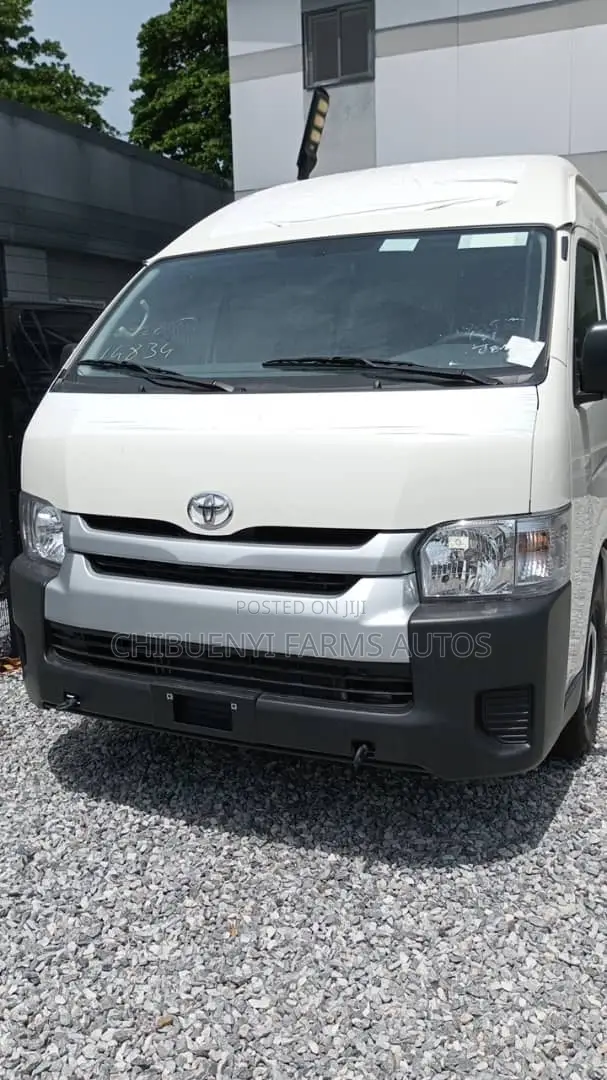 New Toyota HiAce 2024 White