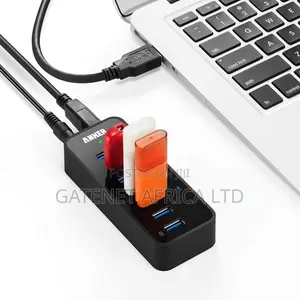 Anker Powered Usb 3.0 Hub for Laptop Pc,Mac, Tabs, Phones