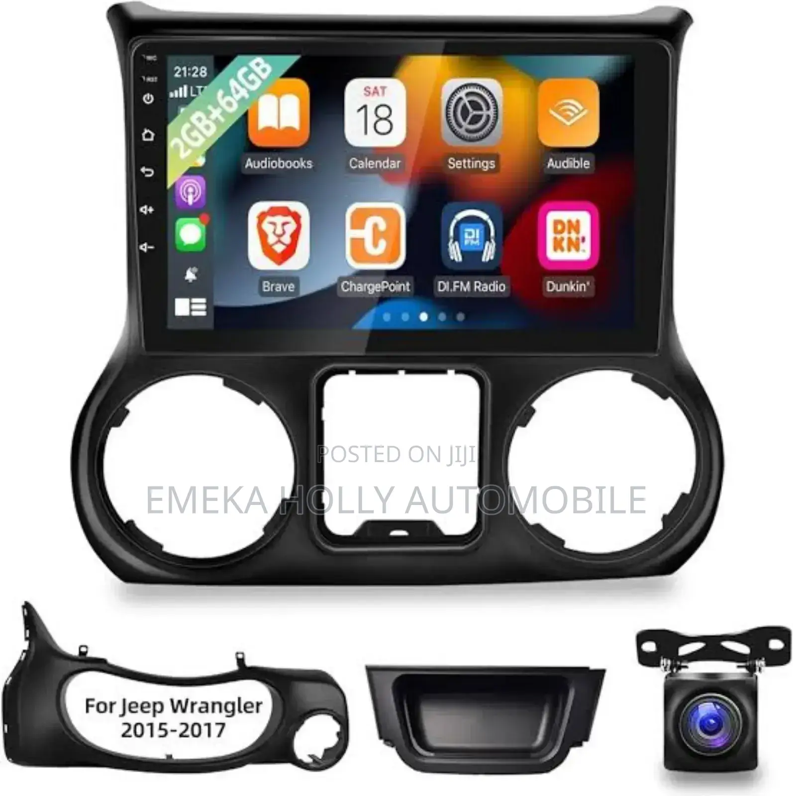 Jeep Wrangler Android Screen 2015