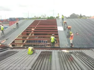 Warehouse Installation Aluminium Sheet