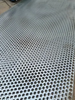 6 Mm Holes X 2 Mm Thickness (Hot Dip Gavalnized Perforated)