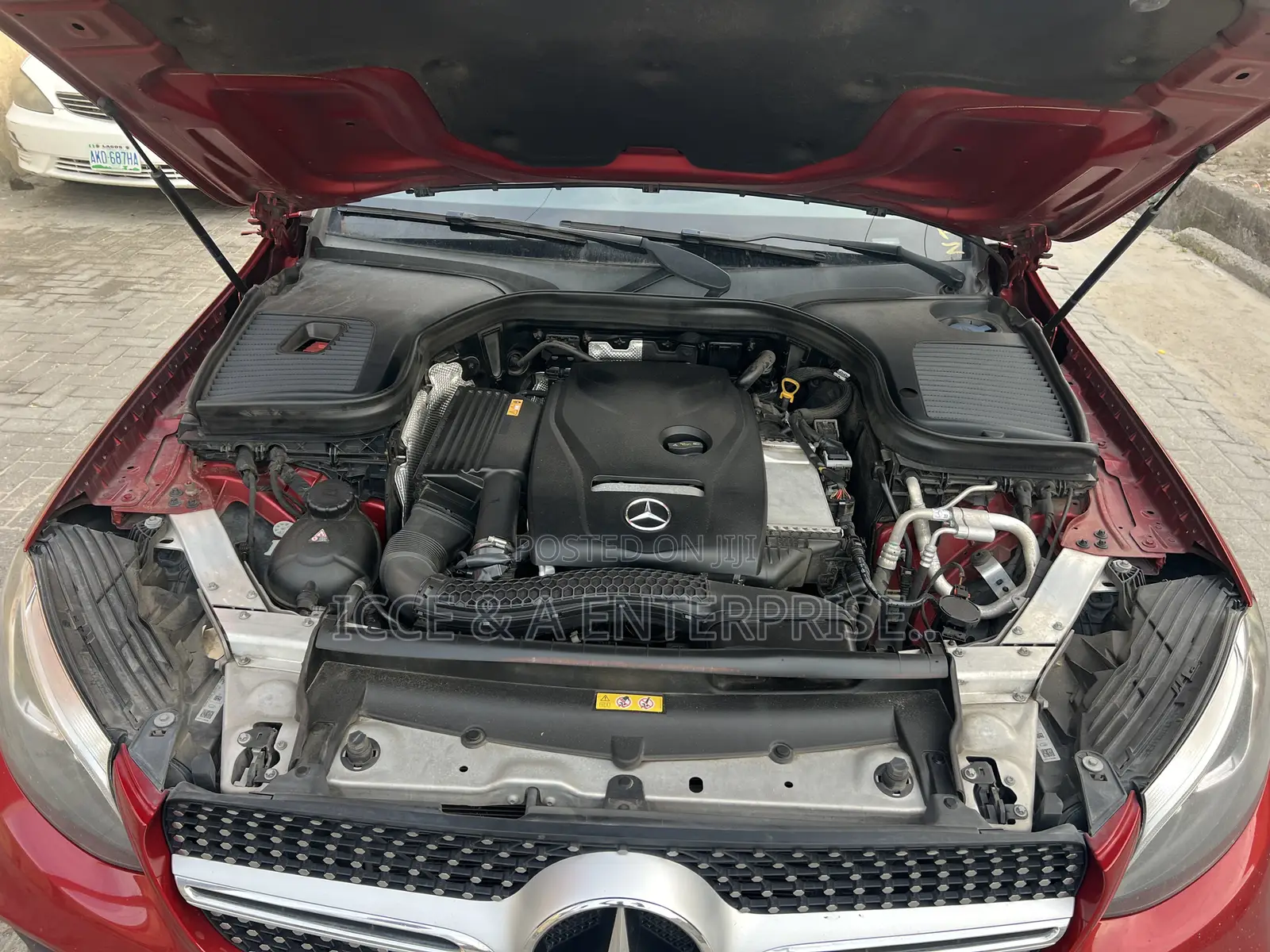 Mercedes-Benz GLC-Class 2018 Red