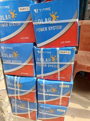 This Is 20ah Solar Power System Gel