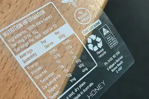 Sticker Printing for Nutrition Labels