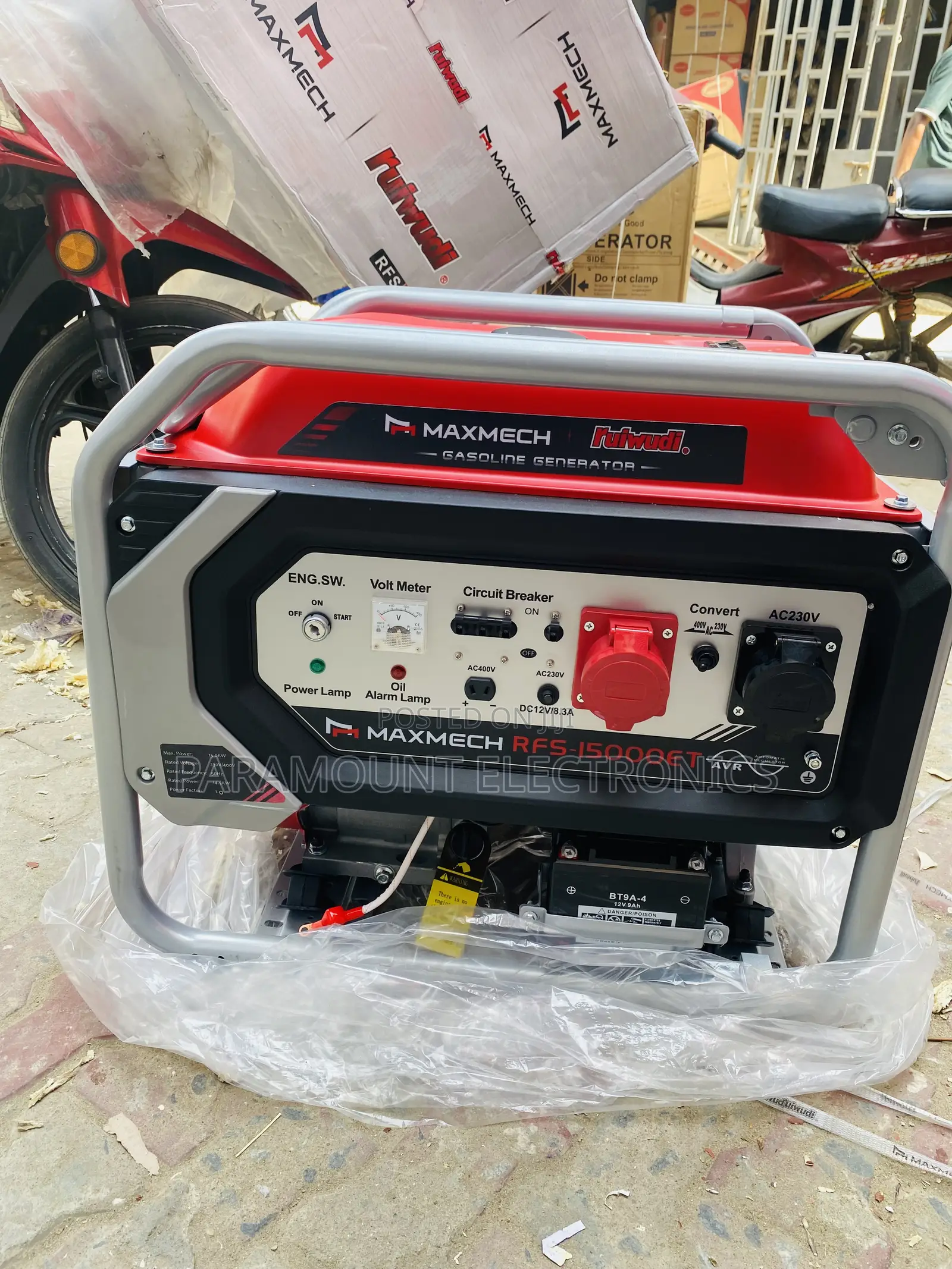 Rfs15000 15kva Maxmech 3phase.