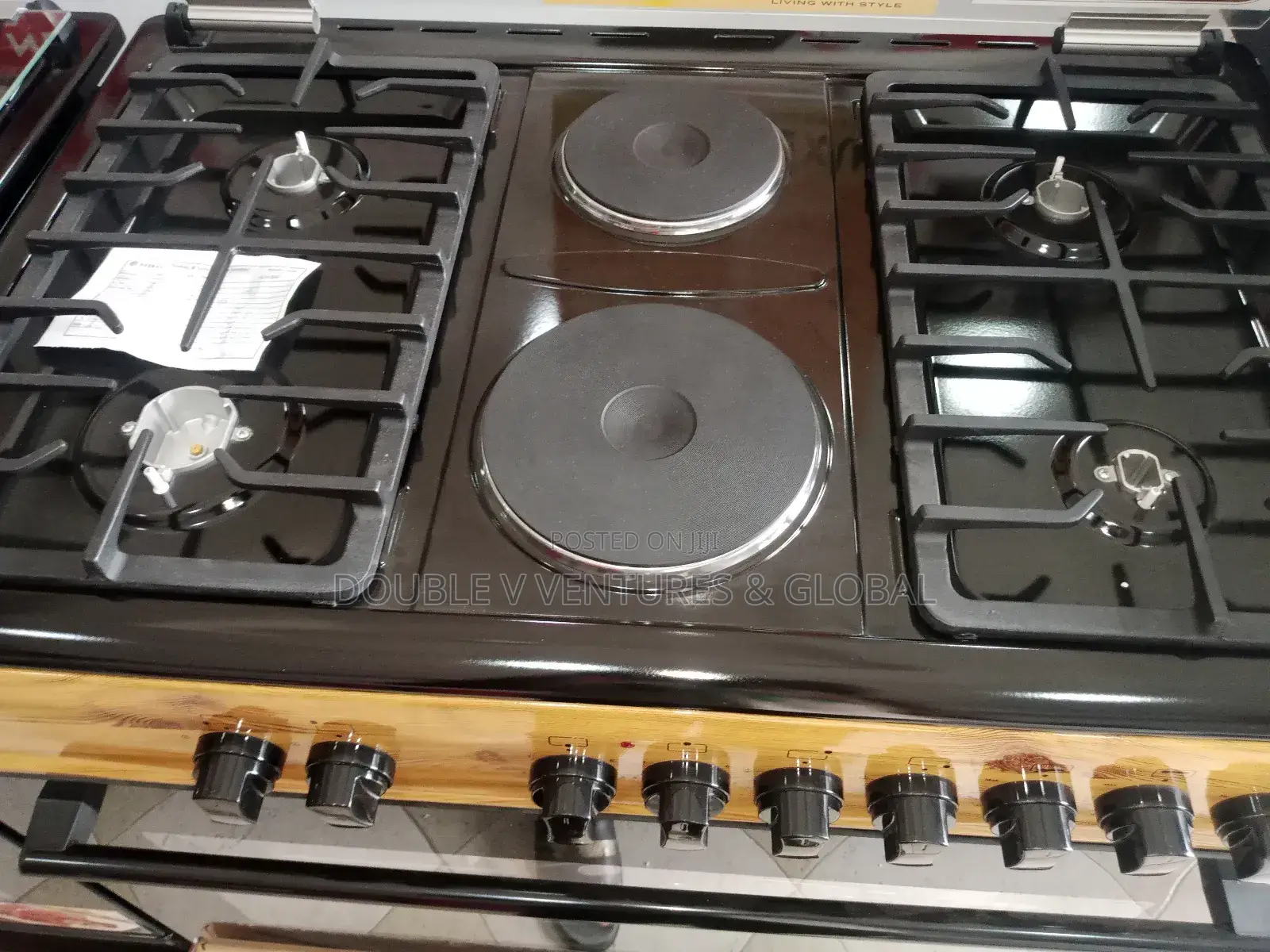 Nexus Gas Cooker Wood