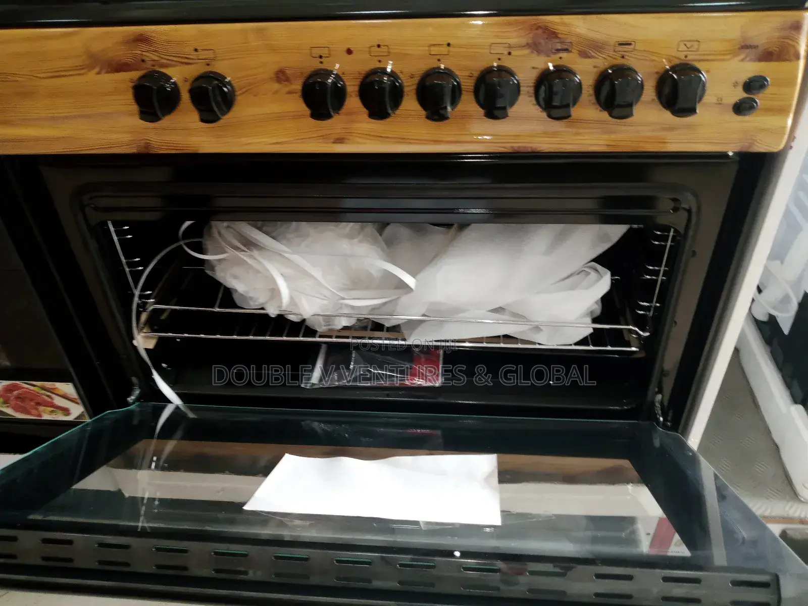 Nexus Gas Cooker Wood