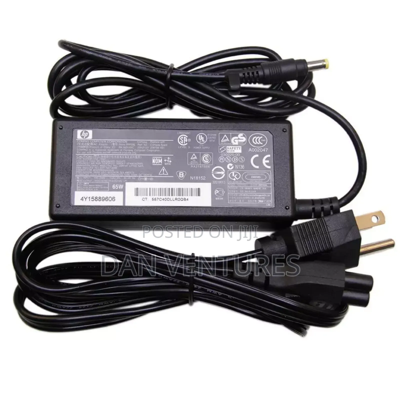 Hp Adapter 18.5v 3.33a to Cable