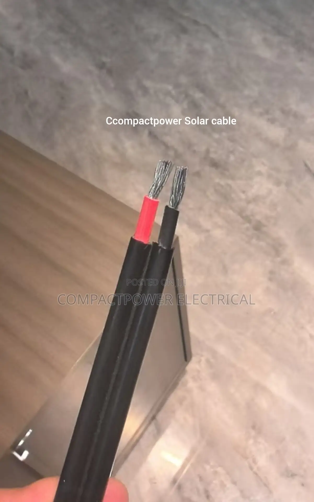 Quality White Copper 2core 6mm2 X100m/Bundle Solar Pv Cable