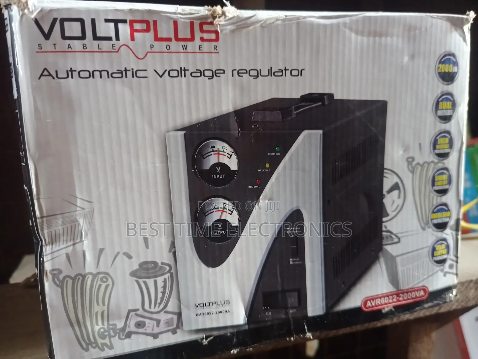 Voltplus 2000va Automatic Voltage Regulator