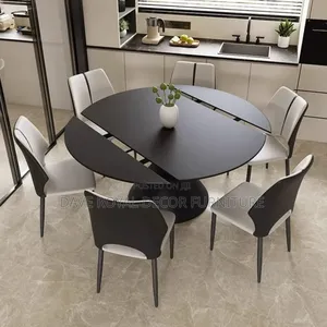 Classic Unique Round Dining Table Set