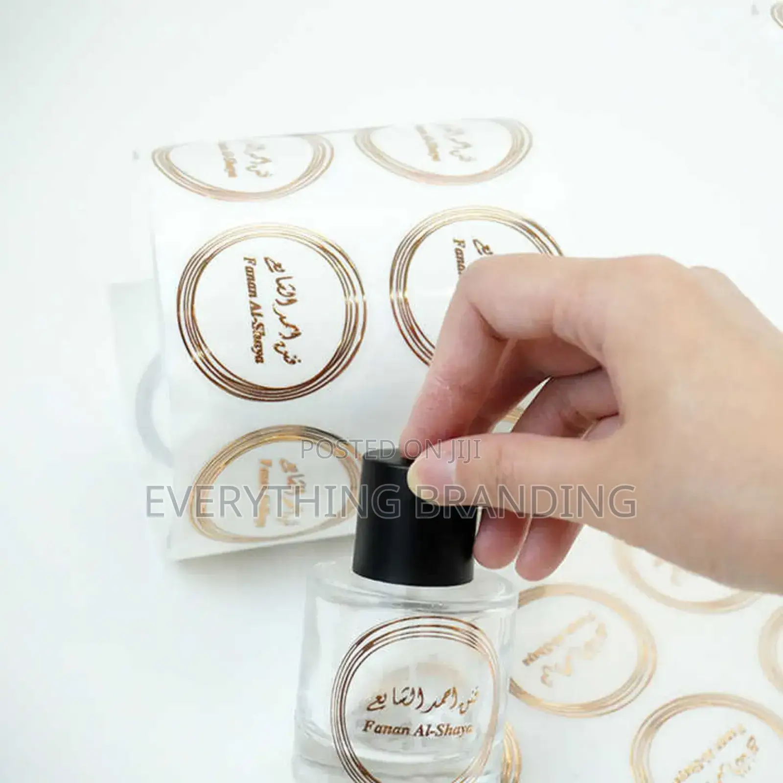 Custom Printed Sticker for Oil Perfume