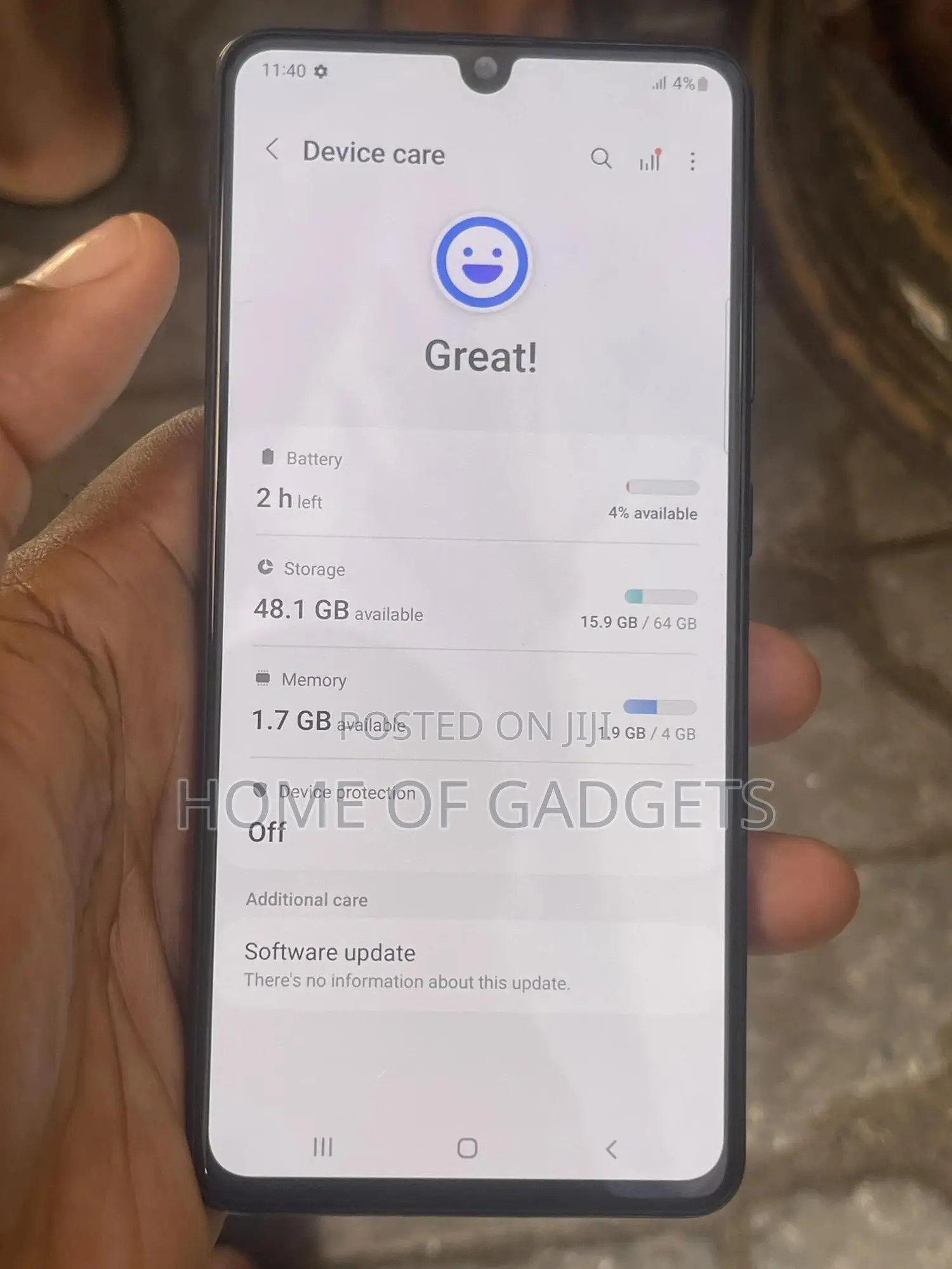 Samsung Galaxy A41 64 GB Blue