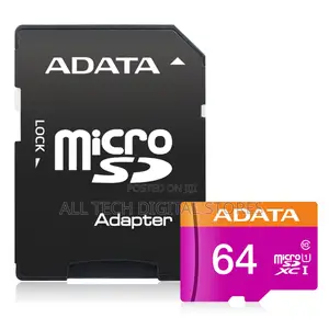 Adata Microsdxc With Adapter 64gb