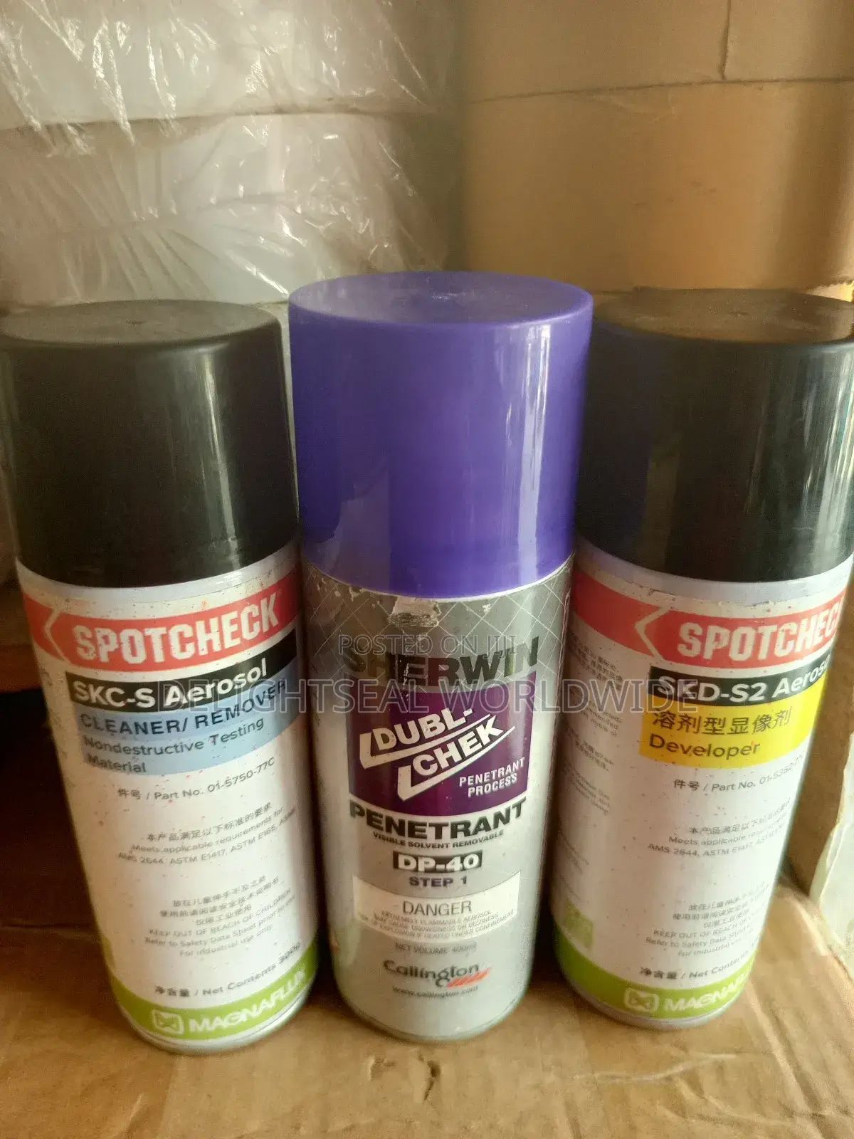 Crack Detector(Developer, Cleaner/Remover and Penetrant)