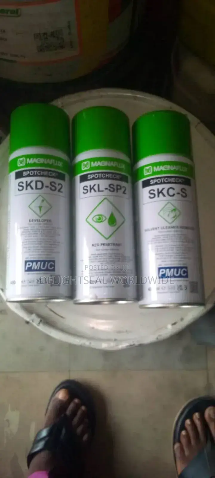 Crack Detector(Developer, Cleaner/Remover and Penetrant)