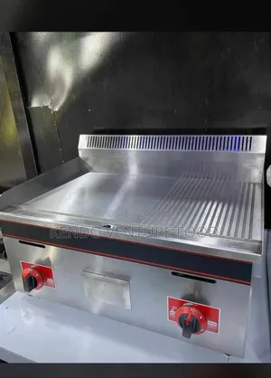 Gas Griddle Rough and Smooth