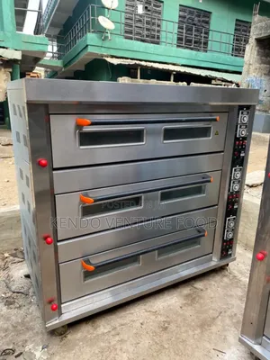 3 Deck 9 Trays Gas Baking Oven