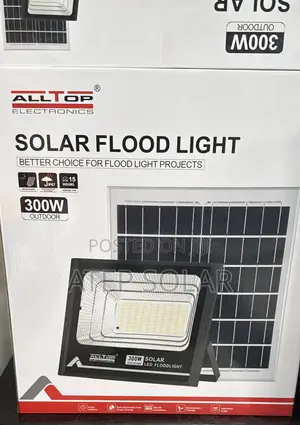Alltop 300w Solar Flood Light