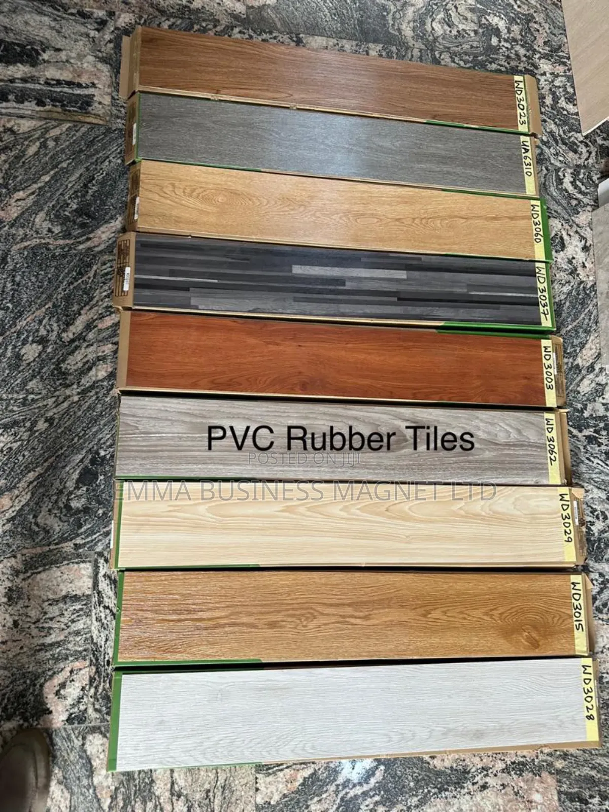High Quality Vinyl Rubber Tiles 