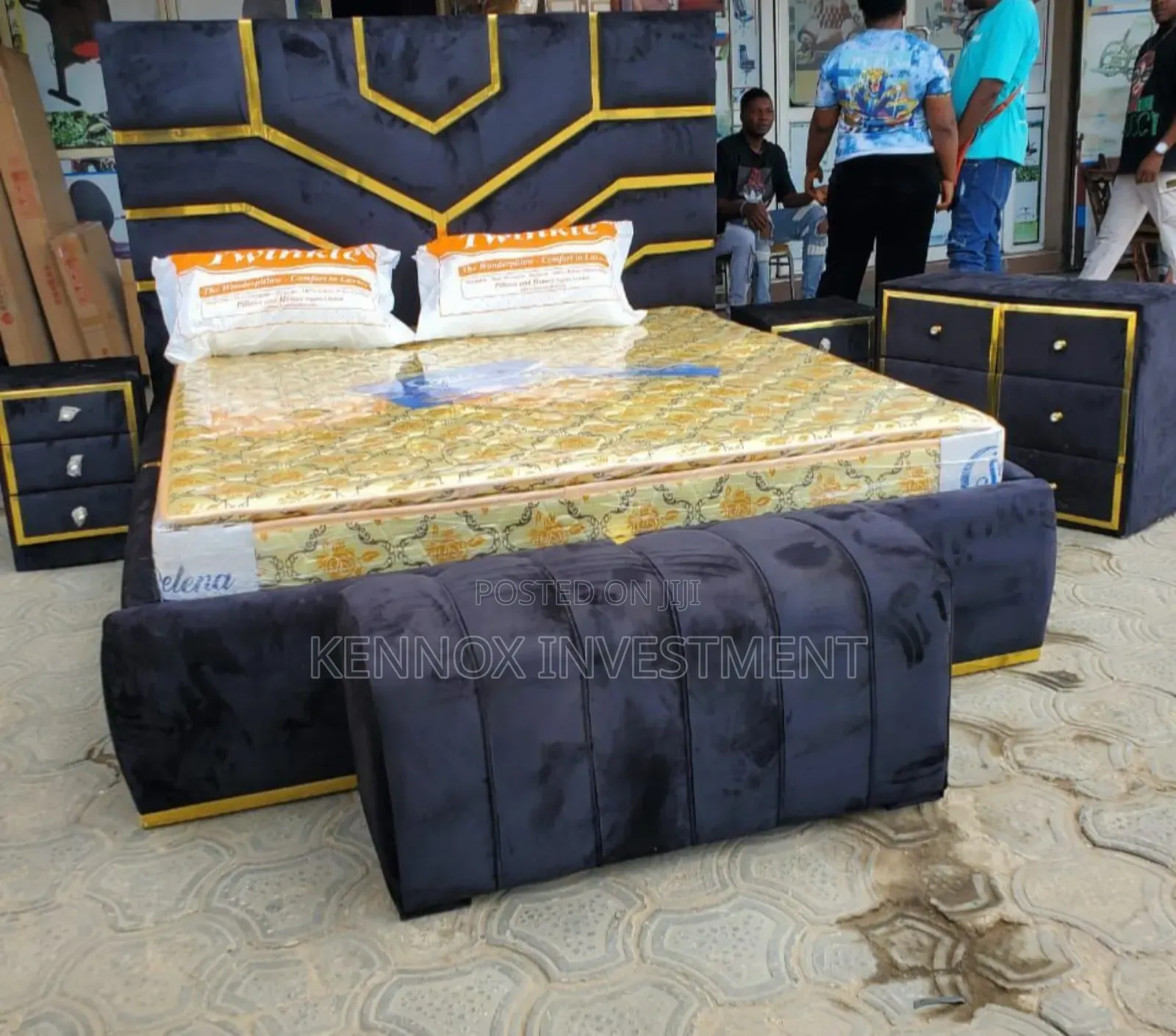 Unique Fabric Bedframe
