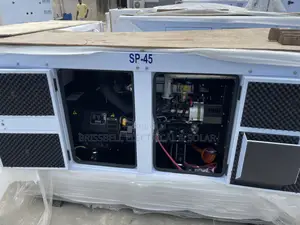 Heavy-duty England Perkins Soundproof Diesel Generator 45kva