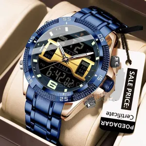 Dual Time Pd Wristwatch