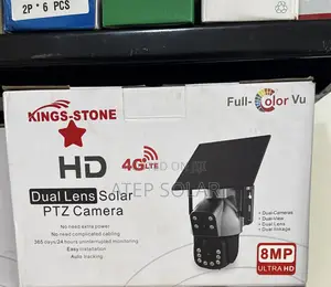 8mp Dual Lens Solar Camera