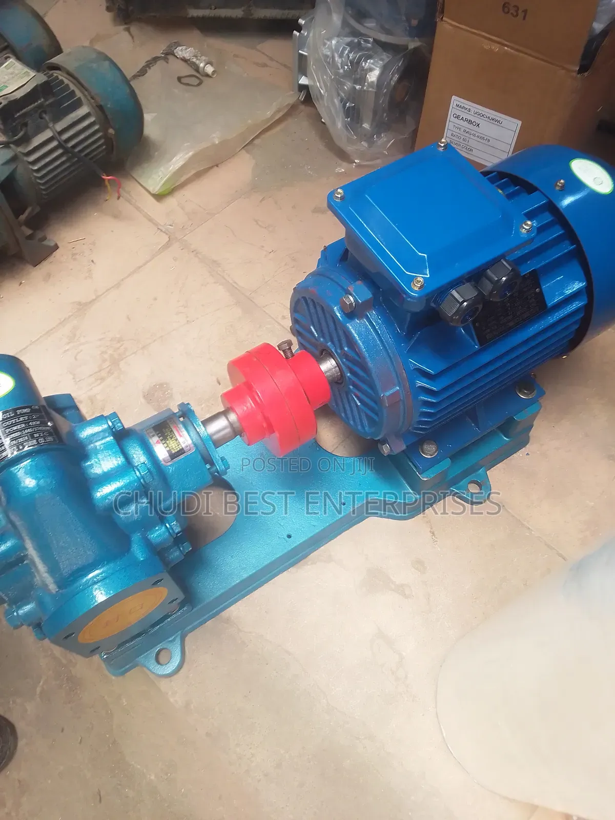 2hp Oil Gear Pump With 5hp Electric Motor