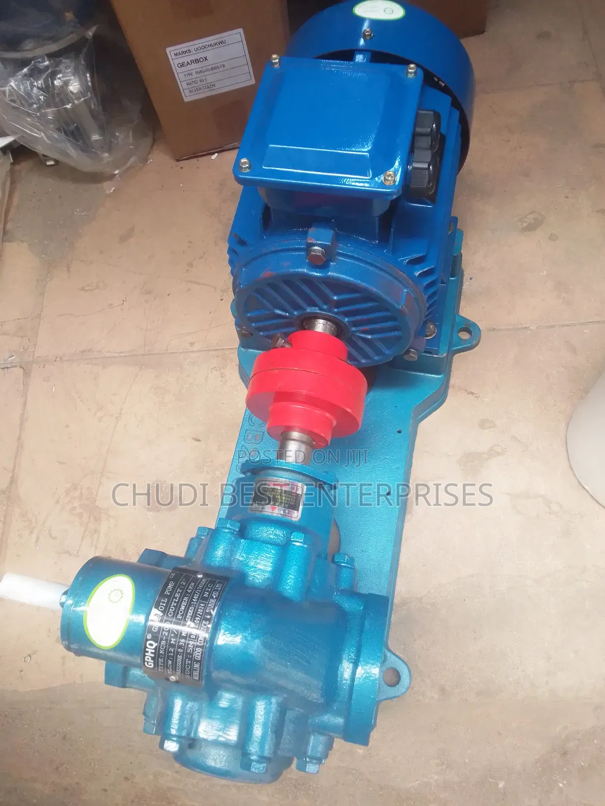2hp Oil Gear Pump With 5hp Electric Motor