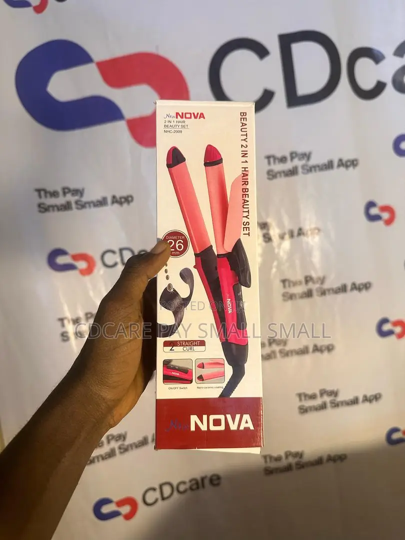 Pay Small Small Hair Straightener and Curler on Cdcare.App